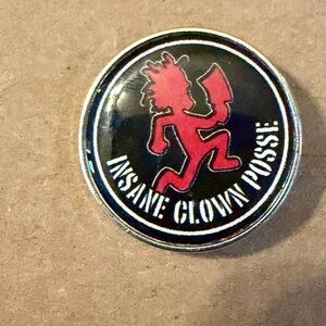 Insane Clown Posse Red and Black Pin